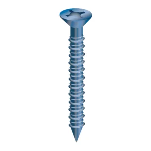 3/16"X2-1/4" FLAT PHIL/SOC CONCRETE SCREW (100)