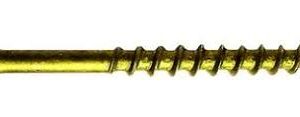 8X3 CONSTRUCTION SCREW YELLOW ZINC BULK (1500)