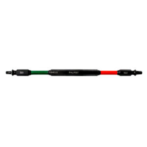 PHLiPBiT SQ1+SQ2 6" #848333 Double Ended Impact Bit Green/Red