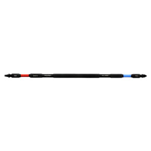 PHLiPBiT SQ2+PH2 10" #848050 Double Ended Impact Bit Red/Blue