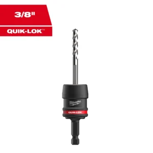 5 pc 3/8" quik lok arbor set
